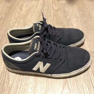 New Balance Numeric 345 Canvas Blue Shoes Mens 10